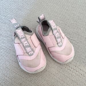 Nike Light Pink Flex Runner Slide On Tennis Shoe - Toddler 5C